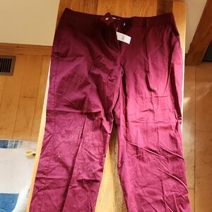 New York & Company Deep Red Trousers